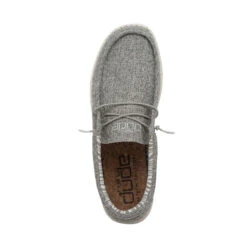 Wally Blend - Iron 13 Wally Blend - Iron -Timeless Shoes Shop 112473915 WALLY ECO LINEN IRON LEFT 6