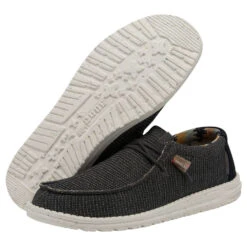 Wally Knit - Charcoal -Timeless Shoes Shop 112474007 WALLY ECO SOX CHARCOAL LEFT 3