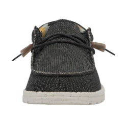 Wally Knit - Charcoal -Timeless Shoes Shop 112474007 WALLY ECO SOX CHARCOAL LEFT 4