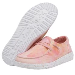 Wendy Tie Dye - Lemon Ombre -Timeless Shoes Shop 122256020 WENDY TIE DYE LEMON OMBRE LEFT 3