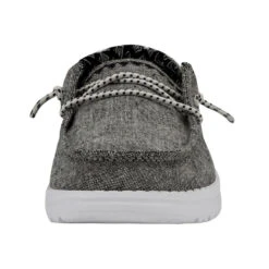 Wendy Youth Chambray - Onyx -Timeless Shoes Shop 130124203 WENDY YOUTH CHAMBRAY ONYX LEFT 4