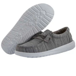 Wally Youth Linen - Stone -Timeless Shoes Shop 130130704 WALLY YOUTH LINEN STONE 03