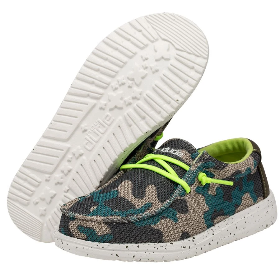 Wally Youth Sox - Taupe Camo 5 Wally Youth Sox - Taupe Camo - Image 3