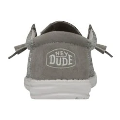 Wally Ascend Woven - Carbon -Timeless Shoes Shop 40002 0YK WALLYASCENDWOVEN CARBON LEFTBACK