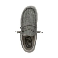 Wally Ascend Woven - Carbon -Timeless Shoes Shop 40002 0YK WALLYASCENDWOVEN CARBON LEFTTOP