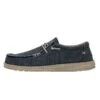 Wally Braided - Blue Night -Timeless Shoes Shop 40003 4NM WALLY BRAIDED BLUE NIGHT LEFT 1