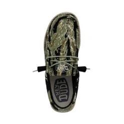 Wally Camouflage - Tiger Stripe Camo -Timeless Shoes Shop 40004 9CJ WALLYCAMOUFLAGE TIGERSTRIPECAMO LEFTTOP