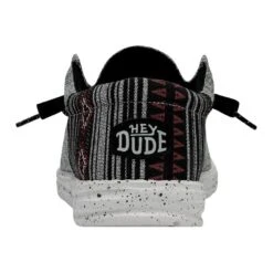 Wally Funk - Jacquard Black Aztec -Timeless Shoes Shop 40010 0WI WALLY FUNK JACQUARD BLACK AZTEC LEFT 5