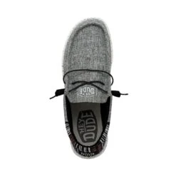 Wally Funk - Jacquard Black Aztec -Timeless Shoes Shop 40010 0WI WALLY FUNK JACQUARD BLACK AZTEC LEFT 6