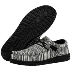 Wally Serape - Black Gravel -Timeless Shoes Shop 40017 0YB WALLY SERAPE BLACK GRAVEL LEFT 3