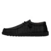 Wally Sox - Jet Black -Timeless Shoes Shop 40019 0XD WALLY SOX JET BLACK LEFT 1