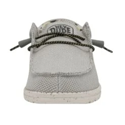 Wally Sox Triple Needle - Fog -Timeless Shoes Shop 40020 1HA WALLYSOXTRIPLENEEDLE FOG LEFTFRONT