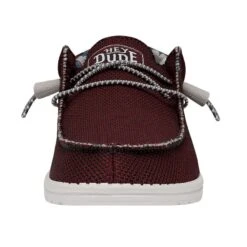 Wally Sox Triple Needle - Karanda Red 11 Wally Sox Triple Needle - Karanda Red -Timeless Shoes Shop 40020 6VF WALLYSOXTRIPLENEEDLE KARANDARED LEFTFRONT