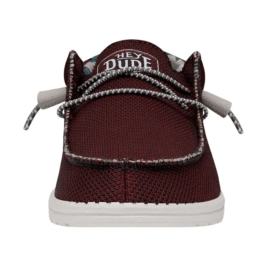 Wally Sox Triple Needle - Karanda Red 6 Wally Sox Triple Needle - Karanda Red - Image 4