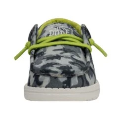 Wally Toddler Camodino - Blue -Timeless Shoes Shop 40028 425 WALLYTODDLERCAMODINO BLUE LEFTFRONT