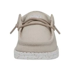 Wally Toddler Slub Canvas - Natural 11 Wally Toddler Slub Canvas - Natural -Timeless Shoes Shop 40029 106 WALLYTODDLERSLUBCANVAS NATURAL LEFTFRONT