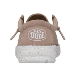 Wally Toddler Slub Canvas - Tan -Timeless Shoes Shop 40029 265 WALLYTODDLERSLUBCANVAS TAN LEFTBACK