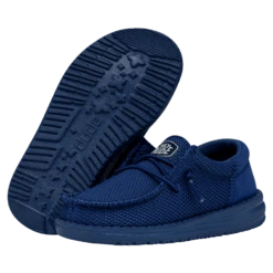 Wally Toddler Funk Mono - True Blue -Timeless Shoes Shop 40030 428 WALLYTODDLERFUNKMONO TRUEBLUE PAIRBOTTOM