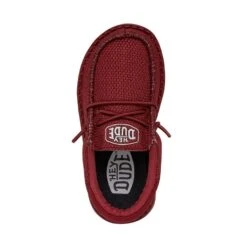 Wally Toddler Funk Mono - Red -Timeless Shoes Shop 40030 610 WALLYTODDLERFUNKMONO RED LEFTTOP
