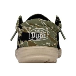 Wally Youth Camouflage - Tiger Stripe Camo -Timeless Shoes Shop 40042 9CJ WALLYYOUTHCAMOUFLAGE TIGERSTRIPECAMO LEFTBACK