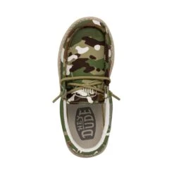 Wally Youth Camouflage - Multi Camo -Timeless Shoes Shop 40042 9CQ WALLYYOUTHCAMOUFLAGE MULTICAMO LEFTTOP