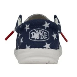 Wally Youth Patriotic - American Flag -Timeless Shoes Shop 40046 9CW WALLYYOUTHPATRIOTIC AMERICANFLAG LEFTBACK 1
