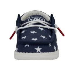 Wally Youth Patriotic - American Flag -Timeless Shoes Shop 40046 9CW WALLYYOUTHPATRIOTIC AMERICANFLAG LEFTFRONT