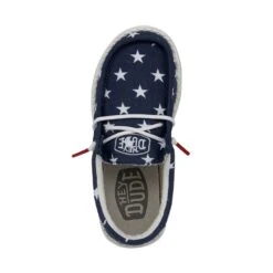 Wally Youth Patriotic - American Flag -Timeless Shoes Shop 40046 9CW WALLYYOUTHPATRIOTIC AMERICANFLAG LEFTTOP