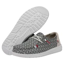 Wendy Boho - Embroidery Dark Grey -Timeless Shoes Shop 40054 1GS WENDYBOHO EMBROIDERYDARKGREY PAIRBOTTOM