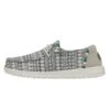 Wendy Boho - Embroidery Grey -Timeless Shoes Shop 40054 1KM WENDYBOHO EMBROIDERYGREY LEFTSIDE
