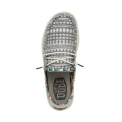 Wendy Boho - Embroidery Grey -Timeless Shoes Shop 40054 1KM WENDYBOHO EMBROIDERYGREY LEFTTOP