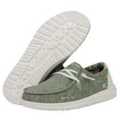 Wendy Boho - Olive -Timeless Shoes Shop 40054 337 WENDYBOHO OLIVE PAIRBOTTOM