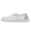 Wendy Chambray - White Sand -Timeless Shoes Shop 40059 1KJ WENDY CHAMBRAY WOVEN WHITE SAND LEFT 1