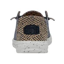 Wendy Chambray - Lapis Blue 12 Wendy Chambray - Lapis Blue -Timeless Shoes Shop 40059 4MG WENDY CHAMBRAY WOVEN LAPIS BLUE LEFT 5