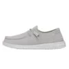 Wendy Slub Canvas - Light Grey -Timeless Shoes Shop 40063 007 WENDYSLUBCANVAS LIGHTGREY LEFTSIDE
