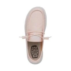 Wendy Slub Canvas - Pink 13 Wendy Slub Canvas - Pink -Timeless Shoes Shop 40063 680 WENDYSLUBCANVAS PINK LEFTTOP