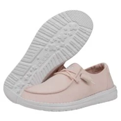 Wendy Slub Canvas - Pink 10 Wendy Slub Canvas - Pink -Timeless Shoes Shop 40063 680 WENDYSLUBCANVAS PINK PAIRBOTTOM