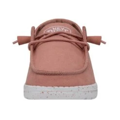 Wendy Slub Canvas - Terracotta -Timeless Shoes Shop 40063 6VE WENDYSLUBCANVAS TERRACOTTA LEFTFRONT