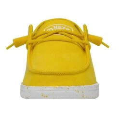 Wendy Slub Canvas - Empire Yellow -Timeless Shoes Shop 40063 76I WENDYSLUBCANVAS EMPIREYELLOW LEFTFRONT