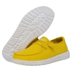 Wendy Slub Canvas - Empire Yellow -Timeless Shoes Shop 40063 76I WENDYSLUBCANVAS EMPIREYELLOW PAIRBOTTOM