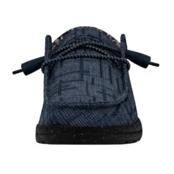 Wendy Funk Slub Blanket - Midnight Rain -Timeless Shoes Shop 40066 4MK WENDYFUNKSLUBBLANKET MIDNIGHTRAIN LEFTFRONT