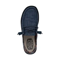 Wendy Funk Slub Blanket - Midnight Rain -Timeless Shoes Shop 40066 4MK WENDYFUNKSLUBBLANKET MIDNIGHTRAIN LEFTTOP