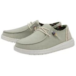 New Products -Timeless Shoes Shop 40071 330 WENDY FRINGE SAGE LEFT 2