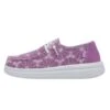 Wendy Rise Eyelet - Violet 1 Wendy Rise Eyelet - Violet -Timeless Shoes Shop 40075 508 WENDY RISE EYELET VIOLET LEFT 1
