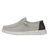 Wendy Woven - Light Grey -Timeless Shoes Shop 40098 007 WENDYWOVEN LIGHTGREY LEFTSIDE