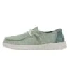 Wendy Woven - Mint -Timeless Shoes Shop 40098 371 WENDYWOVEN MINT LEFTSIDE