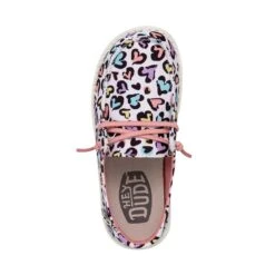 Wendy Youth - White Leopard -Timeless Shoes Shop 40106 9CF WENDYYOUTHCAT WHITELEOPARD LEFTTOP