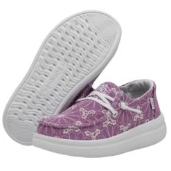 Wendy Youth Rise Eyelet - Violet -Timeless Shoes Shop 40108 508 WENDY YOUTH RISE EYELET VIOLET LEFT 3