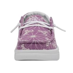 Wendy Youth Rise Eyelet - Violet -Timeless Shoes Shop 40108 508 WENDY YOUTH RISE EYELET VIOLET LEFT 4