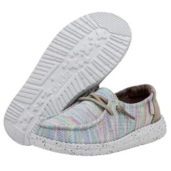 Wendy Youth Stretch - Aurora White -Timeless Shoes Shop 40111 9BI WENDYYOUTHSTRETCH AURORAWHITE PAIRBOTTOM